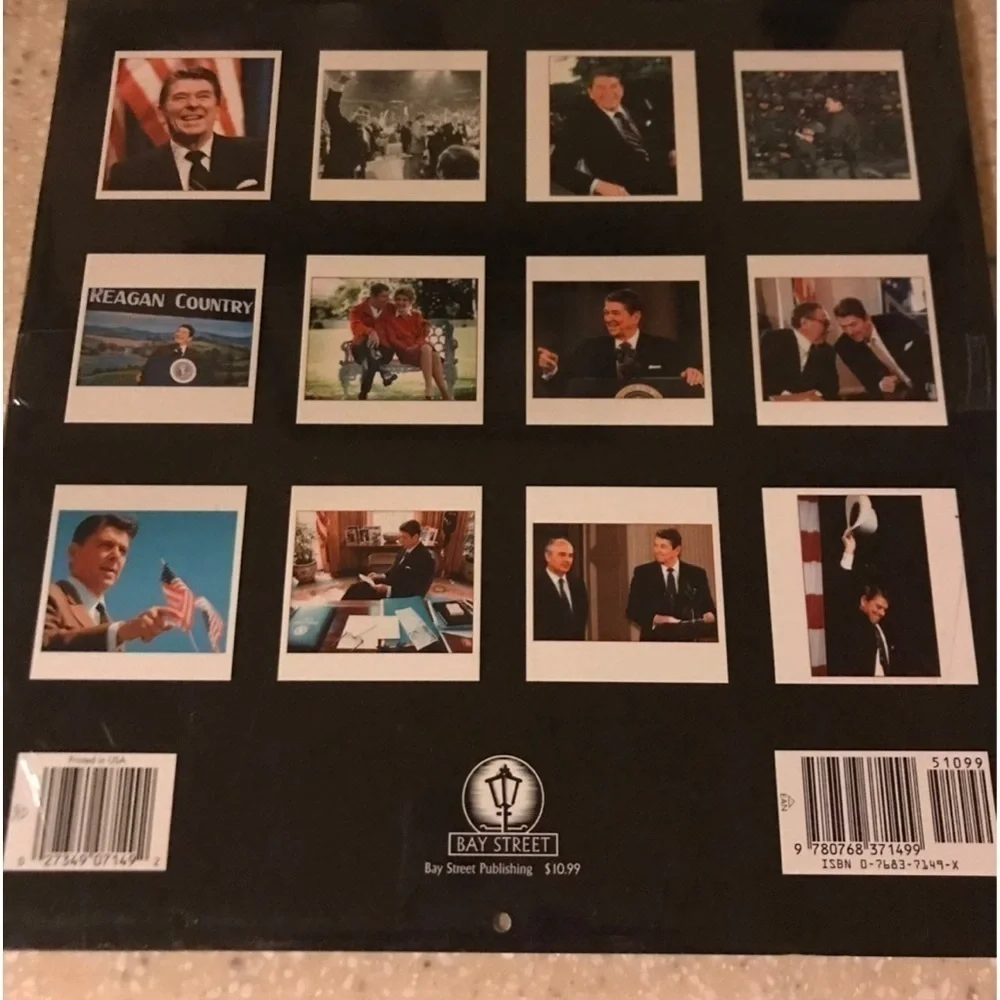 Ronald Reagan 2004-2005 Calendar Sealed!